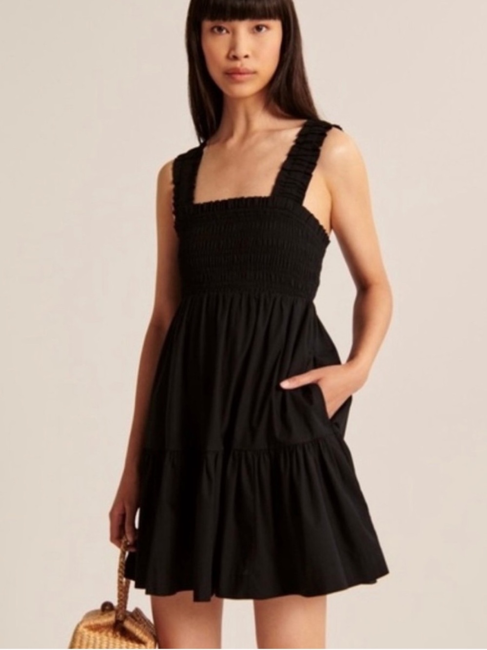 Abercrombie Smocked Mini Dress